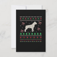 Ugly Boston Terrier Dog Xmas