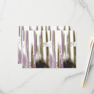 Cartons Réponse Un lac immaculé niché au milieu d'une montagne enn