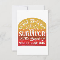 Une autre année scolaire Survivante Funny School