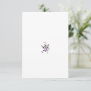 Cartons Réponse Vecteur de tatouage fée papillon - Art Floral Vint