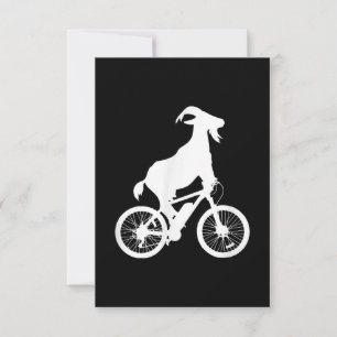 Cartons Réponse Vélo de chèvre Rider Funny Goat Lover Graphisme