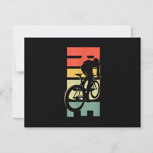 Cartons Réponse Vélo de route à vélo (Devant)