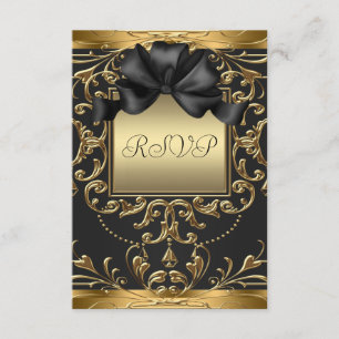 Cartons Réponse Vieux Hollywood Glamor Art Déco fête d'anniversair