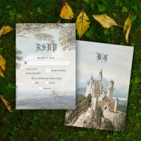 Vintage Fairytale Castle Rustic Forest Mariage