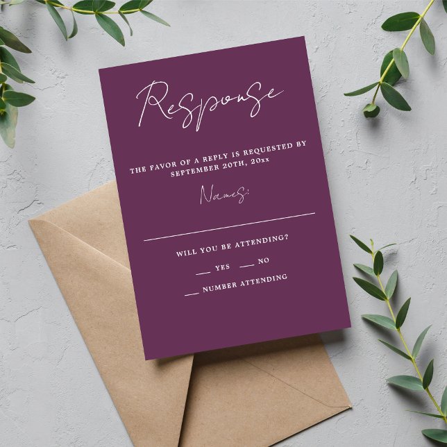Cartons Réponse Vrai Simplicité 3 Script Mariage de graphique mini (Créateur téléchargé)