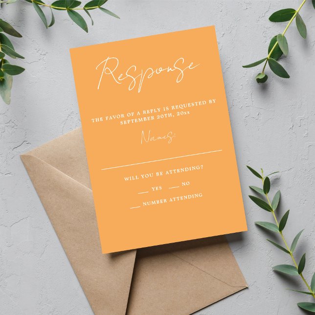 Cartons Réponse Vrai Simplicité 3 Script Mariage Sorbet minimal (Créateur téléchargé)
