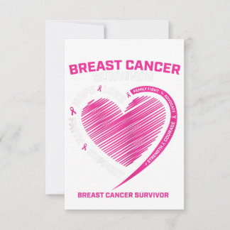 Cartons Réponse Womens Pink Breast Cancer Survivor Gifts Women Mom