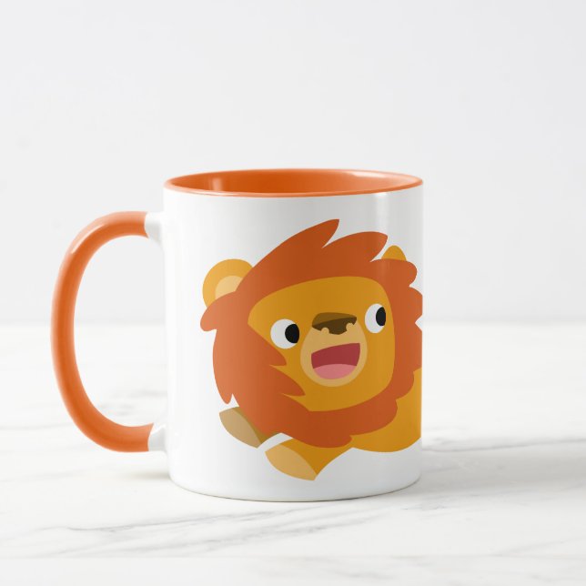 Cartoon à Lion Mug (Gauche)