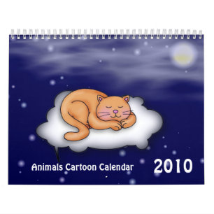 Cartoon Animaux 2010 Calendrier