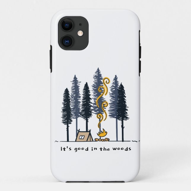 Cartoon Camping Coque-Mate coque iphone (Dos)