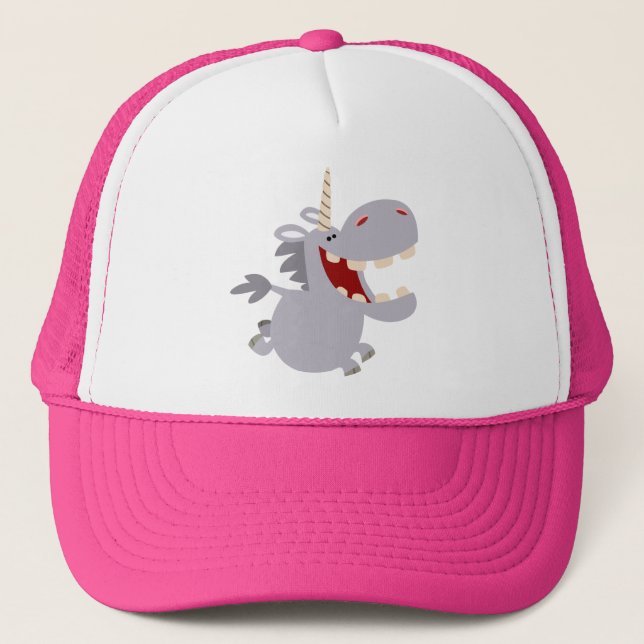 Cartoon de Toothy mignonne Casquette Unicorn (Devant)