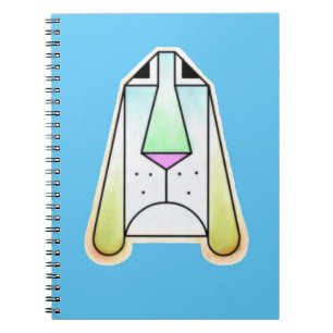 Cartoon Droopy Bloodhound Spiral Carnet photo