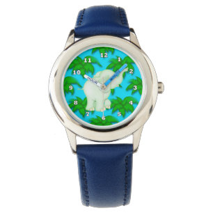 Cartoon Eléphant enfants Montre Jungle