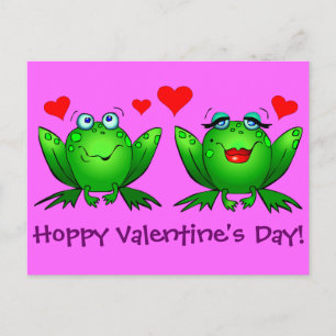 Cartoon Grenouilles Amour Cartes Postales Hoppy Sa