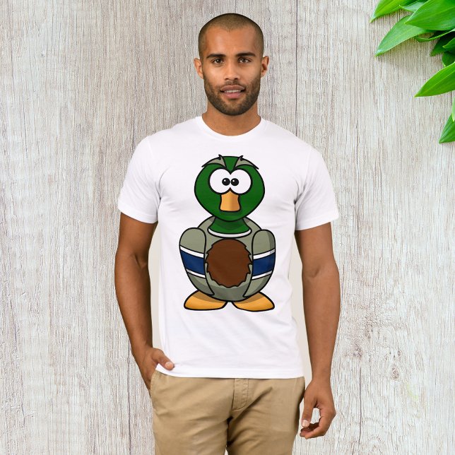 Cartoon Mallard Duck Femme Sweat - shirt à capuche (Créateur téléchargé)