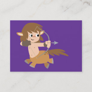 Cartoon mignon Centaur ACEO - Carte de visite