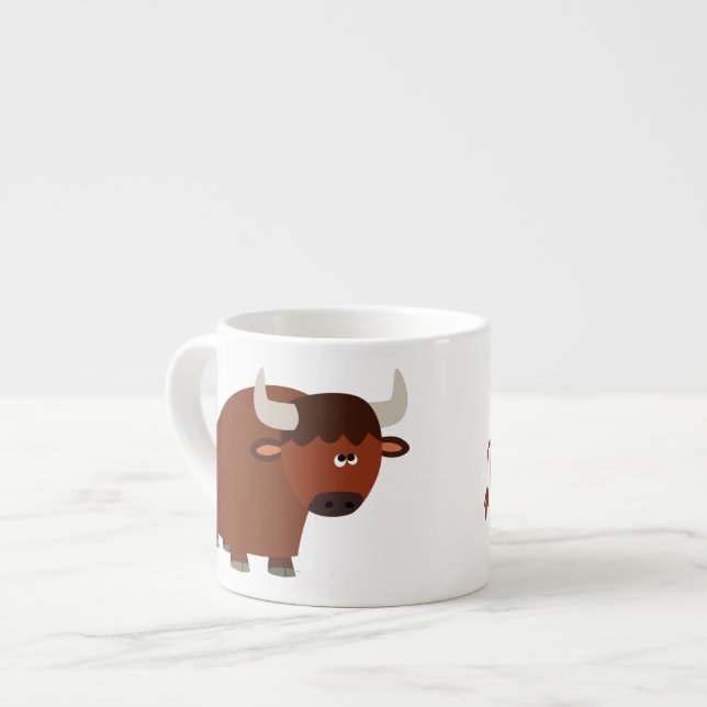 Cartoon mou Shop Espresso Mug (Devant gauche)