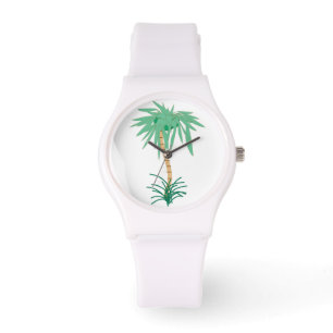 Cartoon Palm Tree Montre sportive