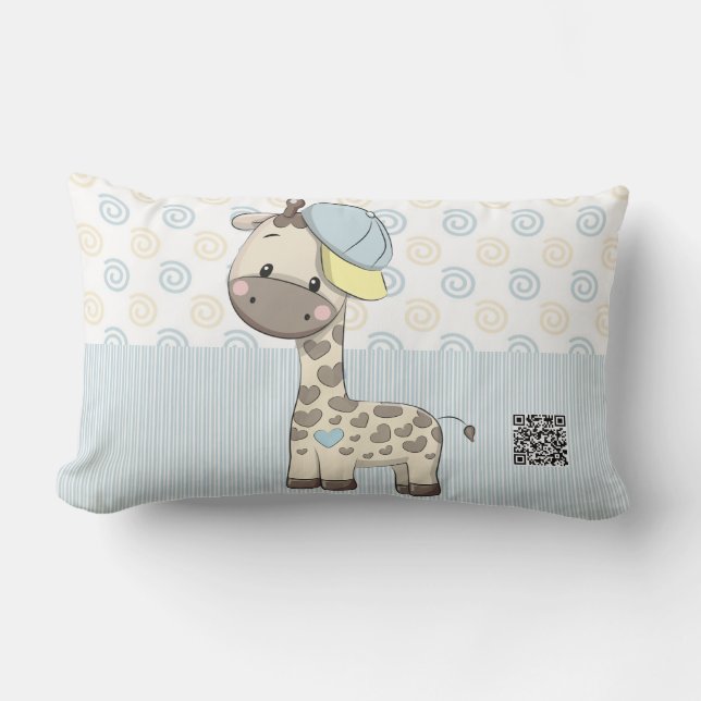 Cartoon personnalisé Coussin d'accent pour bébé gi (Recto)
