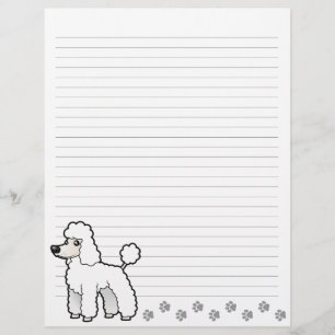 Cartoon Standard/Miniature/Poodle de jouet (coupé