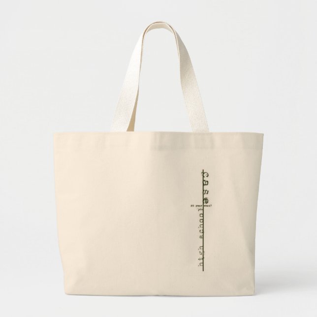 cas HS réunion de 20 années - sac fourre-tout (Devant)