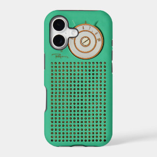 Cas vintage de l'iPhone 6 de radio de transistor