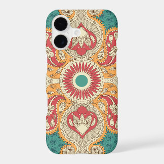 Cas vintage de l'iPhone 7 de Paisley