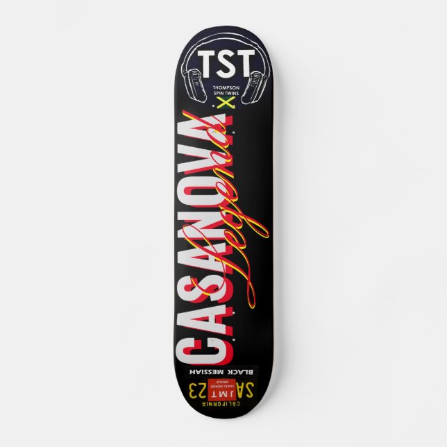 CASANOVA LEGEND Skateboard (Recto)