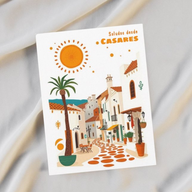 Casares vacances espagne Málaga Carte postale (Créateur téléchargé)