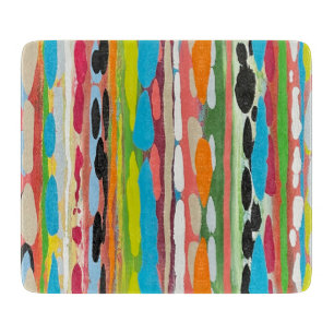 Cascade 4 6 x 7 Déco Planche à découper en verre