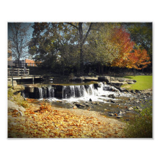 Cascade d'automne pittoresque Nature Paysage Photo