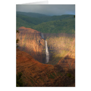 Cascade de canyon de Waimea