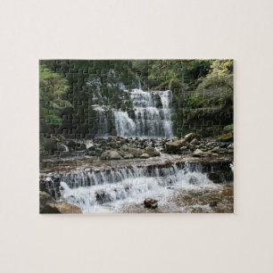 Cascade de la forêt tropicale - Jigsaw Puzzle