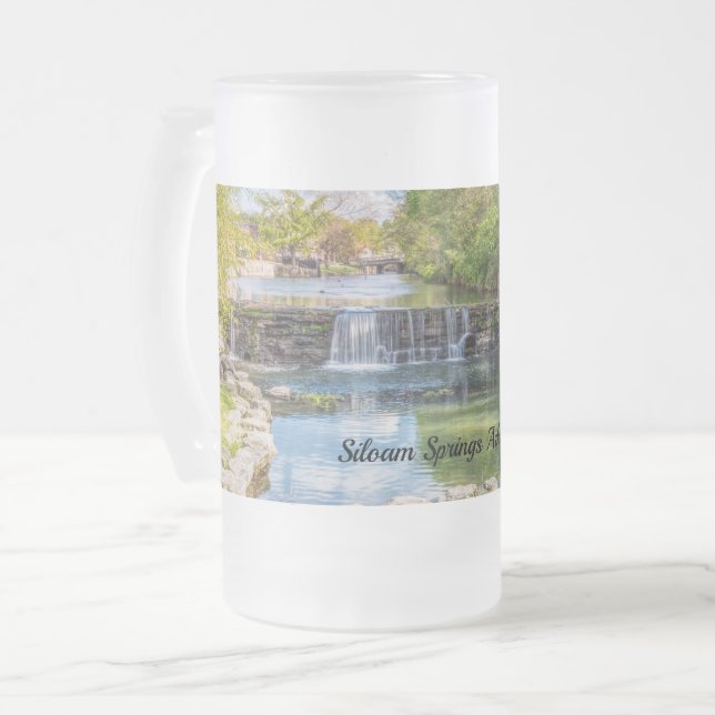 Cascade de Siloam Springs Sager Creek Mug givrée (Devant gauche)