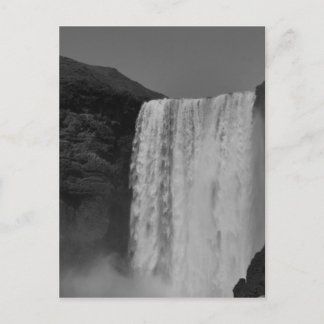 Cascade de Skogafoss Islande Carte Postale