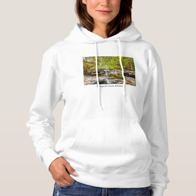 Cascade De Tanyard Creek Dans Le Sweat - shirt à c (Devant)