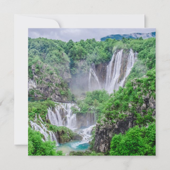 Cascade des lacs Plitvice (Devant)
