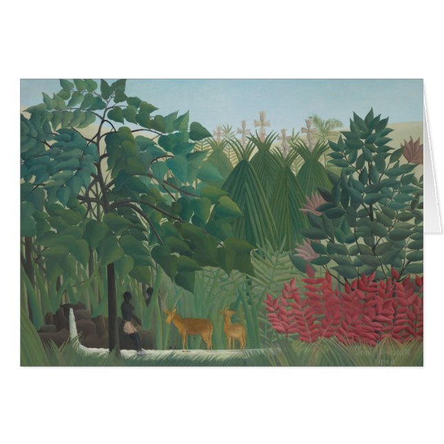 Cascade d'Henri Rousseau, Art Vintage (Devant horizontal)