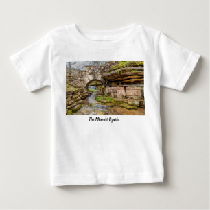 Cascade d'Ozarks sous le T-shirt Pont pour bébé