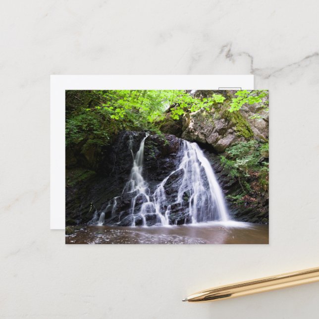 Cascade du Fairy Glen, Rosemarkie Carte postale (Devant/Arrière en situation)