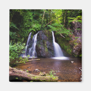 Cascade féerique de gorge, Rosemarkie, aimant de