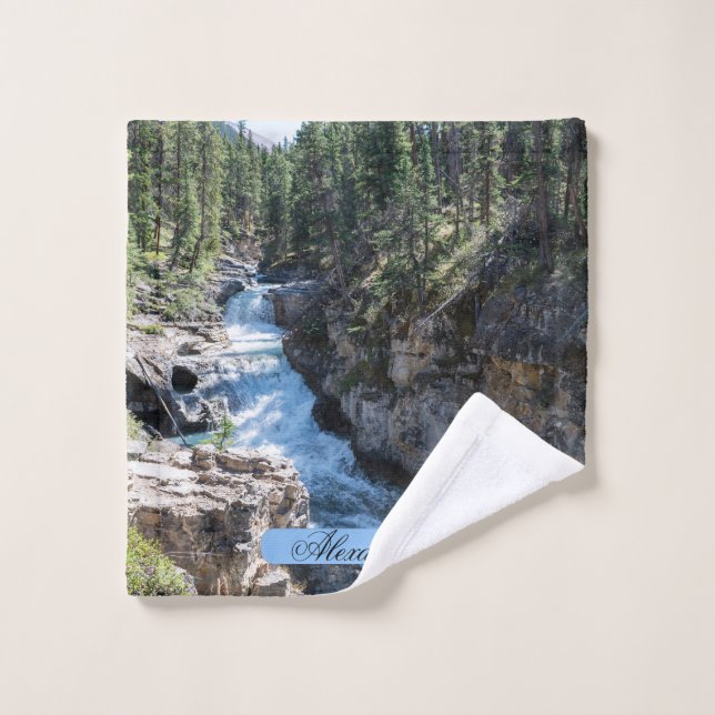 Cascade naturelle, Stanley Falls (Gant de toilette)