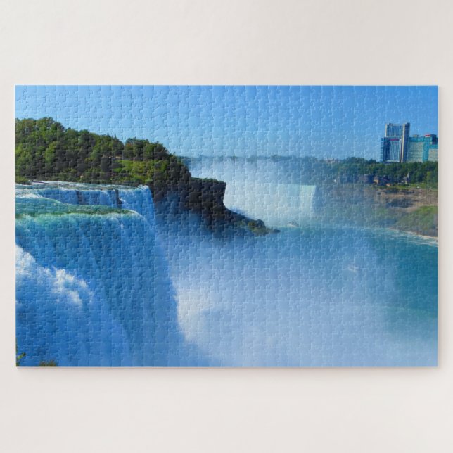 Cascade pittoresque de Niagara Falls Jigsaw Puzzle (Horizontal)
