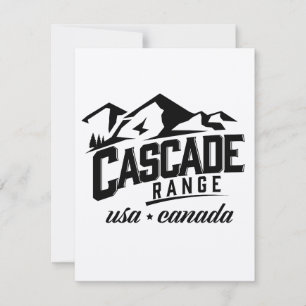Cascade Range États-Unis Canada logo.