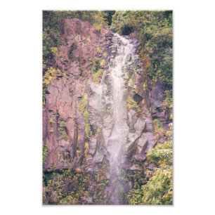 Cascade sur la route à la copie de photo de Hana