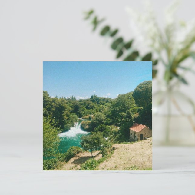 Cascades de Krka - Parc national de Krka - Croatie (Debout devant)