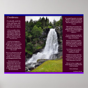 Cascades DESIDERATA Affiches 13