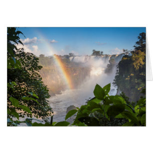Cascades d'Iguazú avec l'arc-en-ciel, Argentine