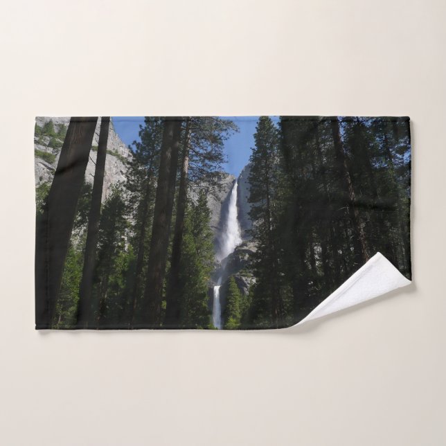 Cascades et bois de Yosemite (Serviette à main)