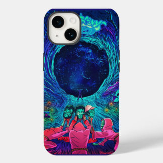 Case-Mate iPhone Affiche de lumière noire trippy coloré coque popul